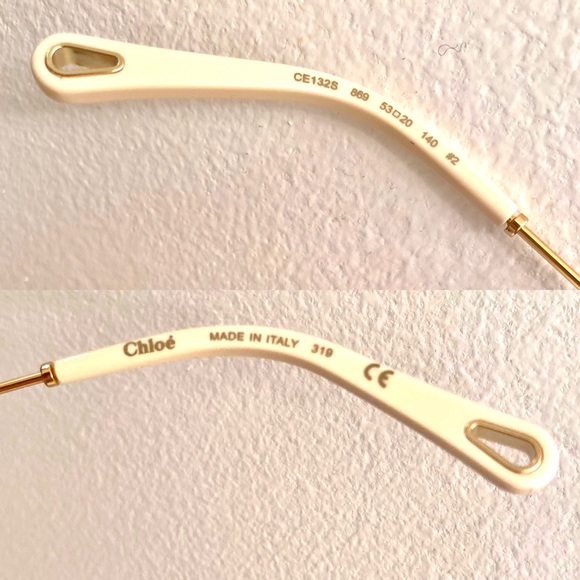 Chloe Octaginal Geo Brick Rose sunglasses - Picture 5 of 9